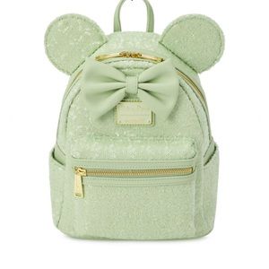 New Loungefly Minnie backpack-mint